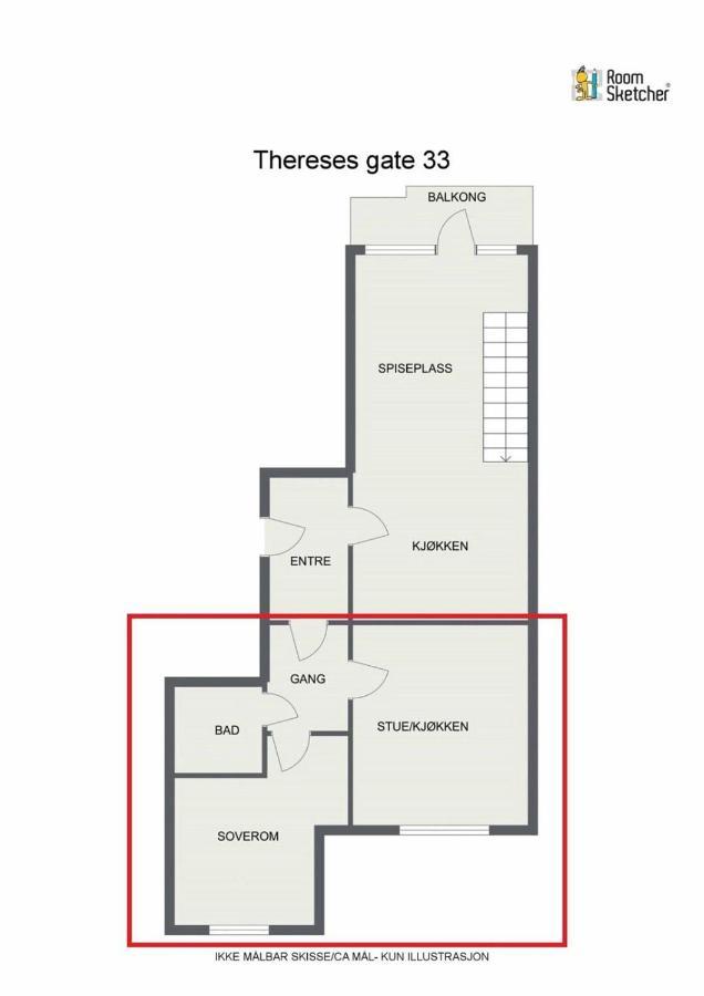 אוסלו Super Central And Well Equipped Apartment - Bislett מראה חיצוני תמונה